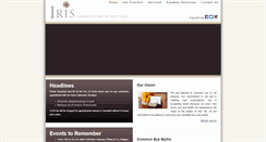 Desktop Screenshot of irisvision.net